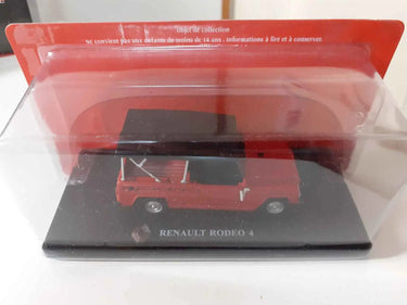Voitures Miniatures Renault Rodéo 4 rouge - Bernard Miniatures