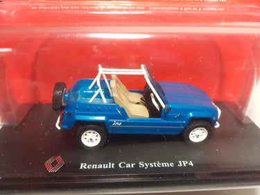 Voitures Miniatures Renault car système JP4 bleue - Bernard Miniatures