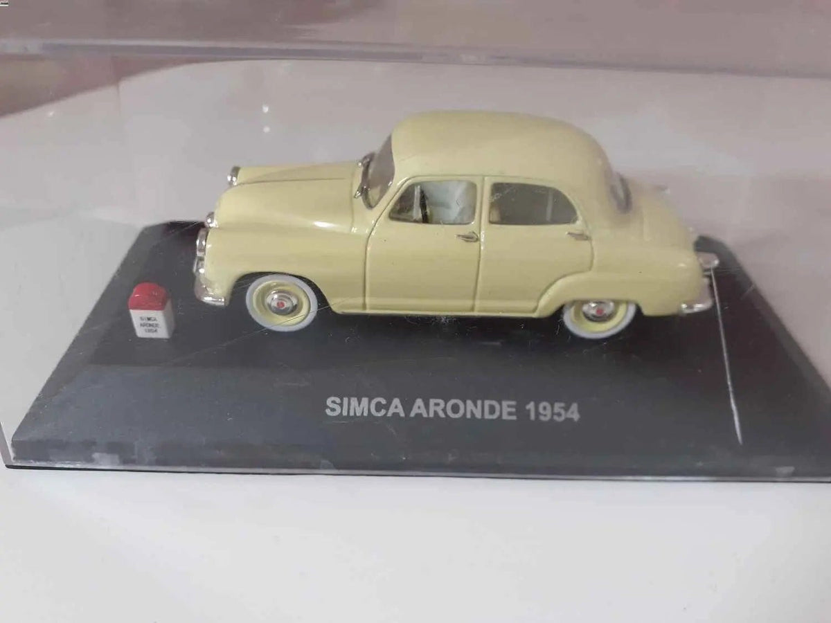 Voitures Miniatures Simca Aronde jaune de 1954 - Bernard Miniatures